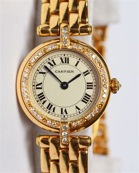 cartier damenuhren gold